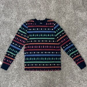 Primary Multicolor Patterned Women's Pajama Top